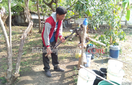 Demi Kebersamaan, Pompa Air Tradisional Jadi Alternatif Warga Sumberagung